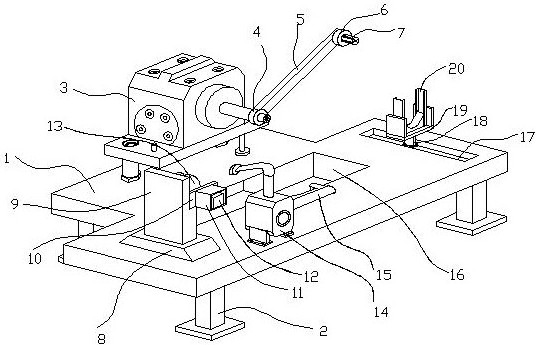 一种滚珠轴承承力内槽深沟加工设备专利图片