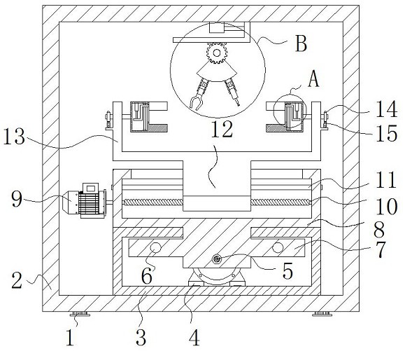一种具有打孔结构的电阻点焊加工设备专利图片