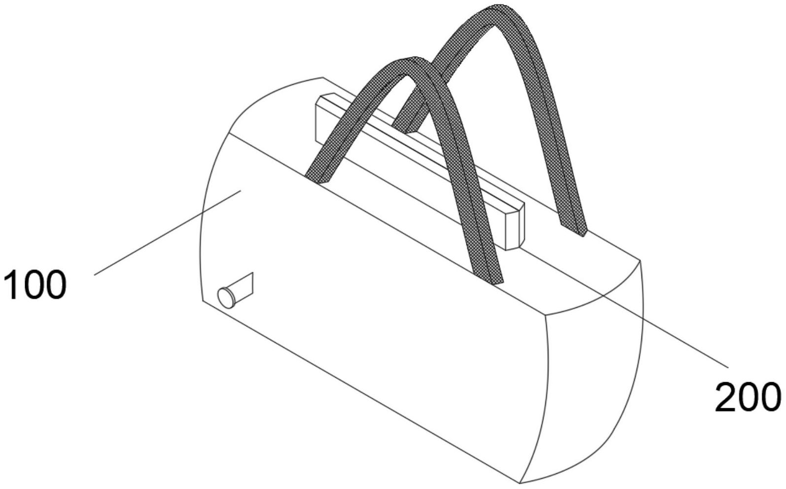 一种具有支撑、防泄漏功能的呕吐专用袋专利图