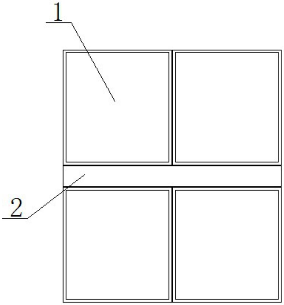 一种带有安装件的幕墙结构专利图