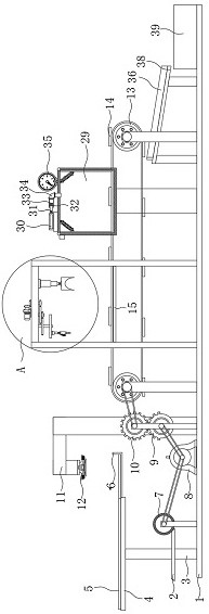 一種LED燈具備邊緣樹脂密封檢測功能的生產設備專利圖片