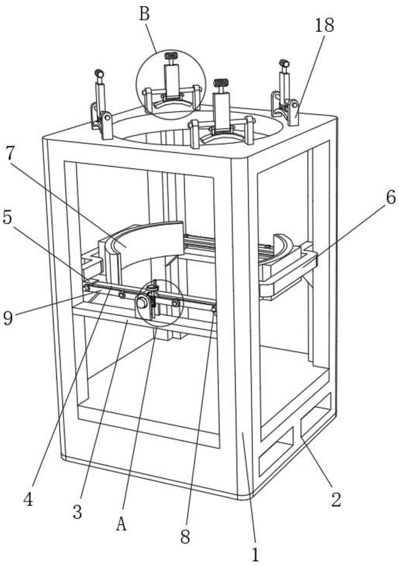一种涂料桶运输用装卸架专利图
