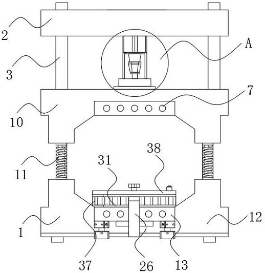一种具备二硅化物热封功能的三轴传感器生产设备专利图