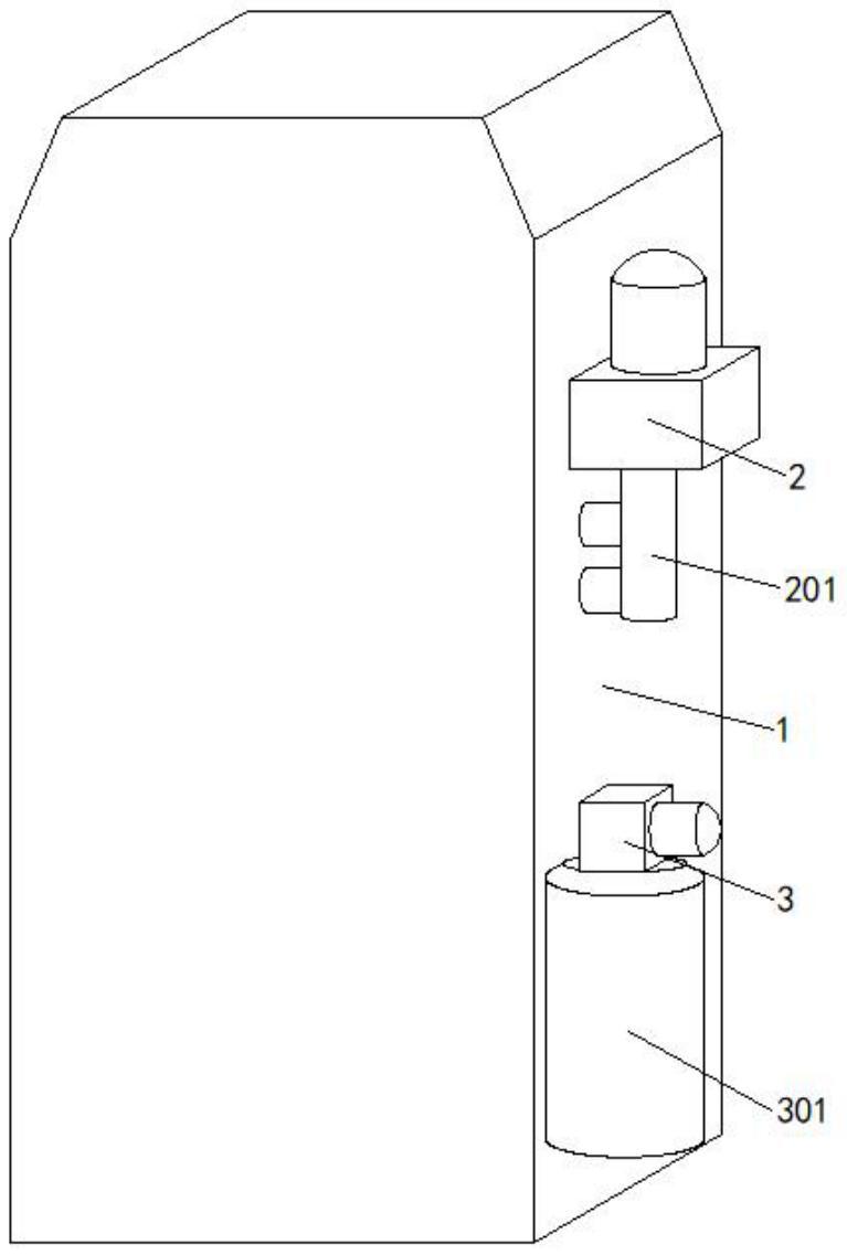 一种插座生产注塑模具清洗装置专利图