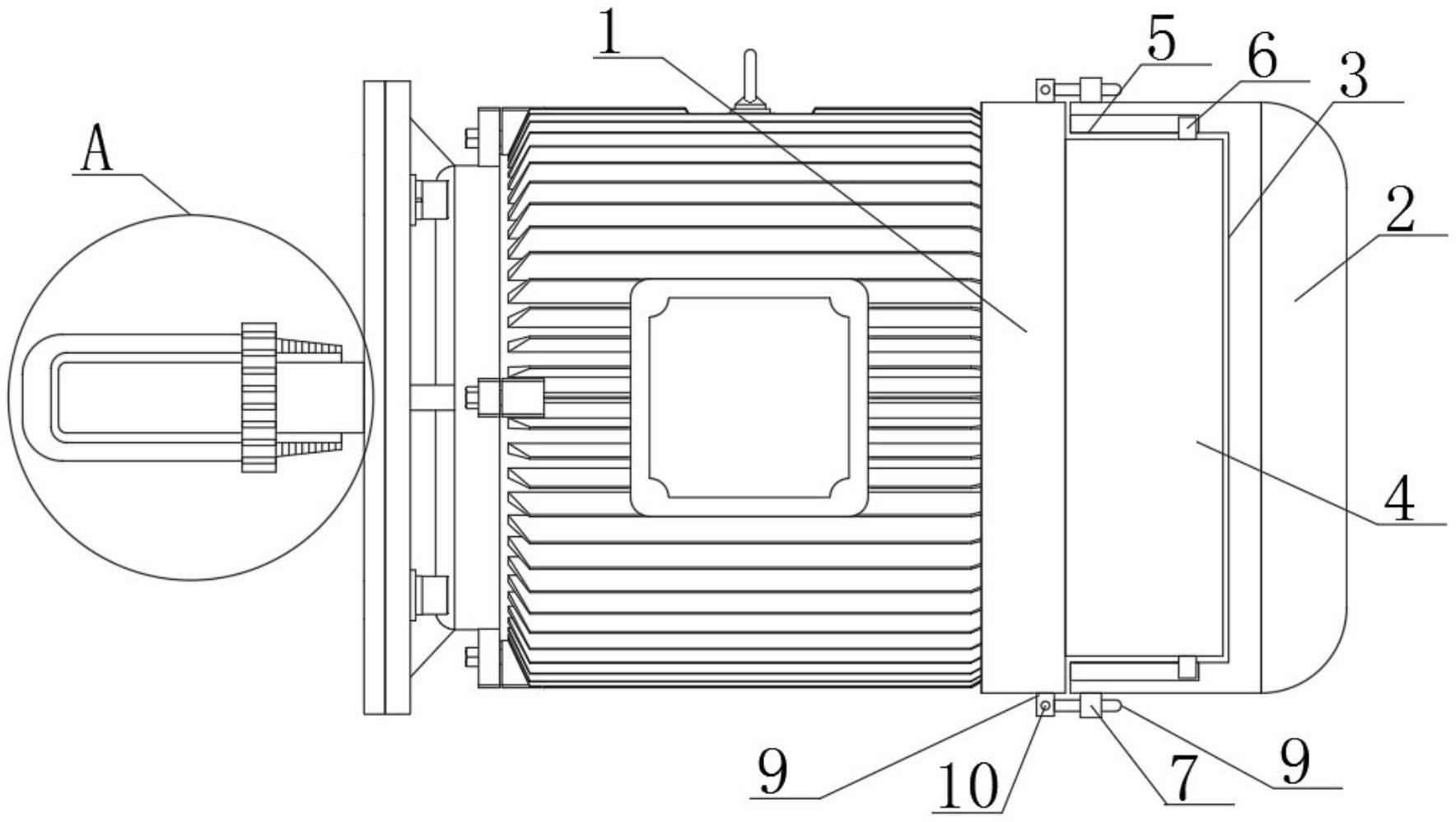 一种可拆卸的三相交流异步电动机专利图