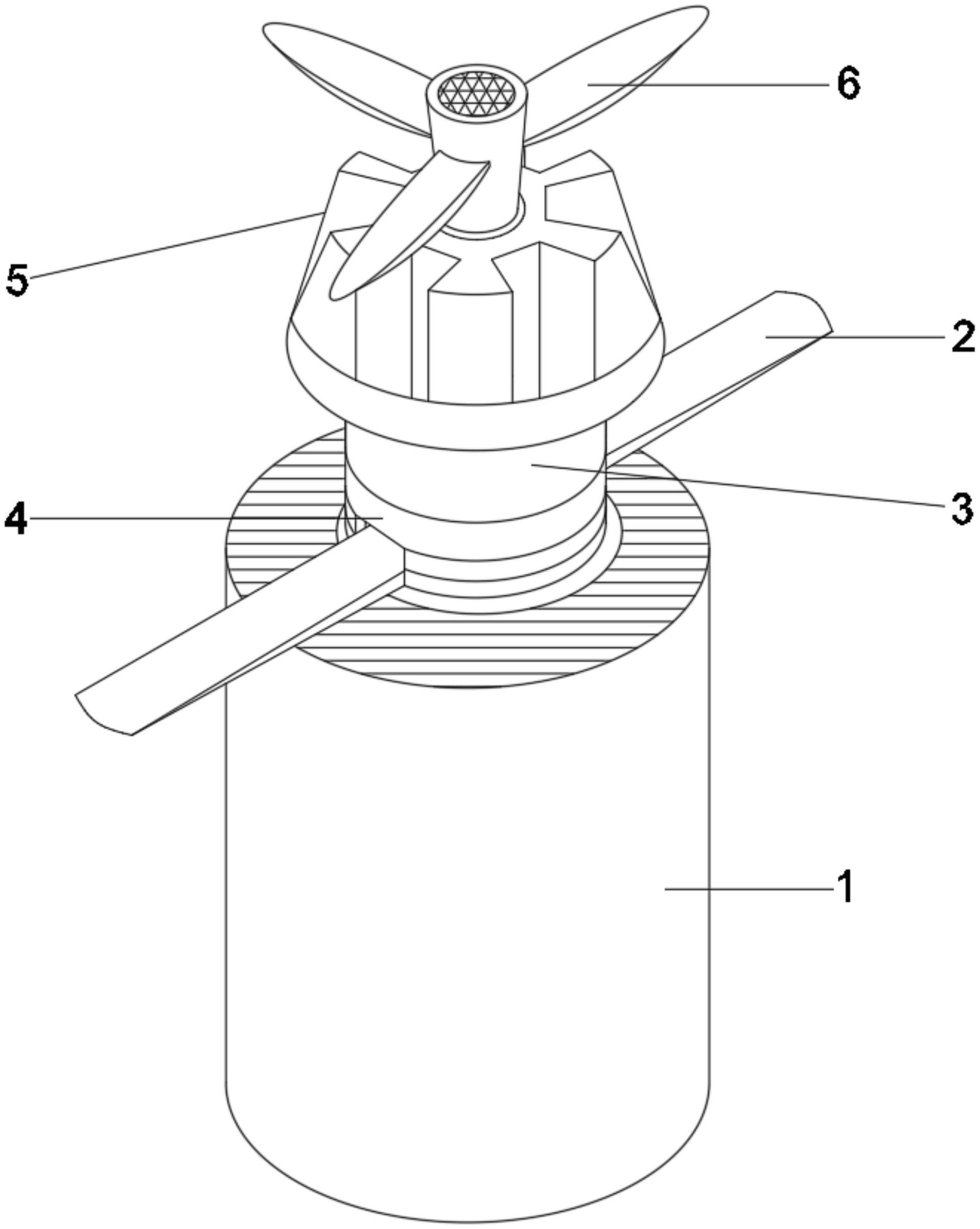 一种切割式导引排污泵的切割组件专利图