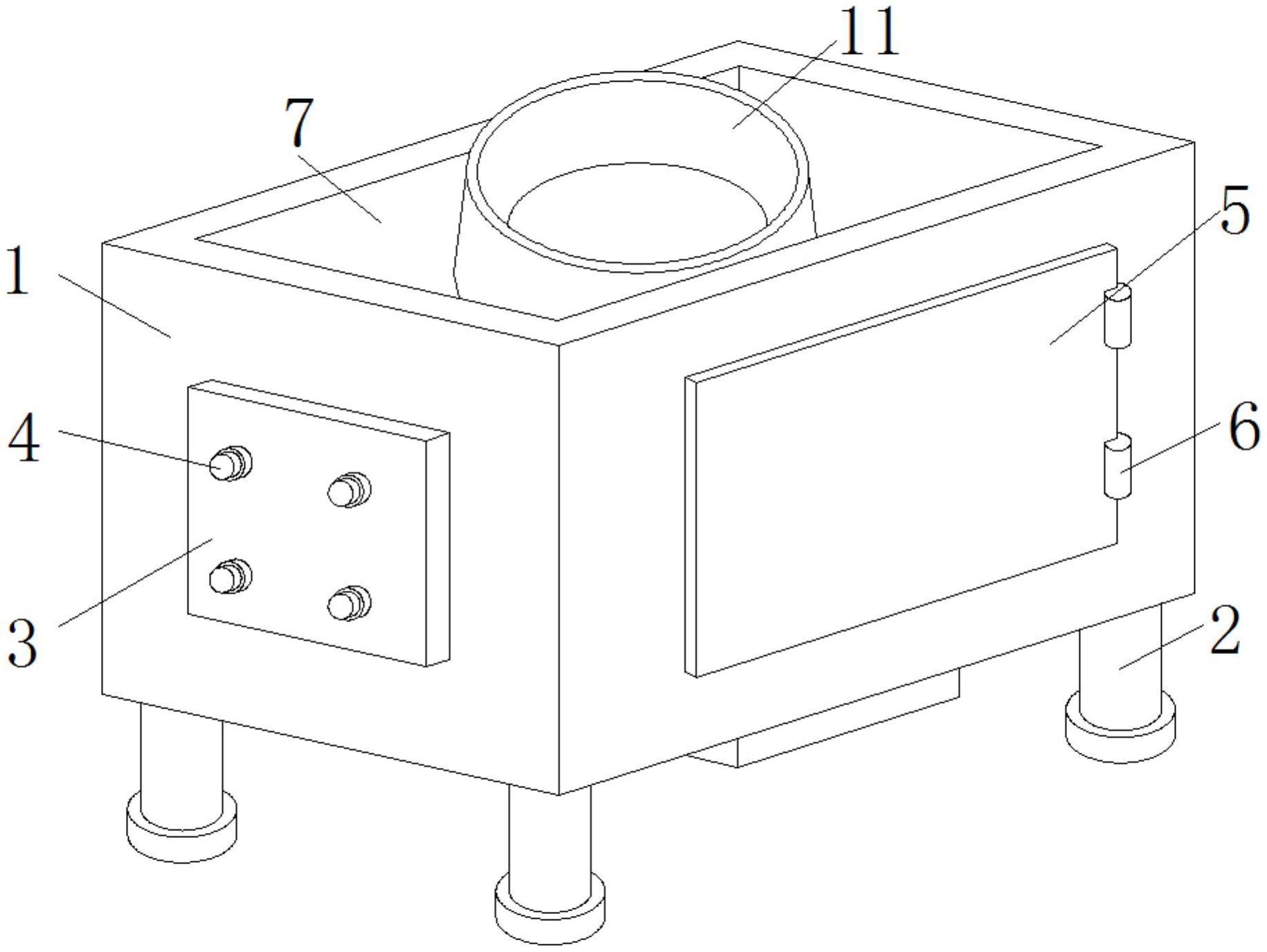 一种空心合金管材制作装置专利图
