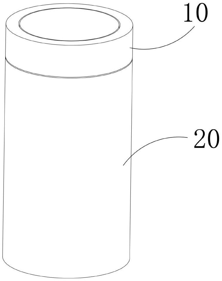 一种满载标识的旋转盖式垃圾桶专利图