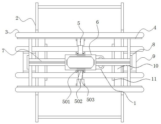一种电子零配件组装用具有定位结构的倒角设备专利图