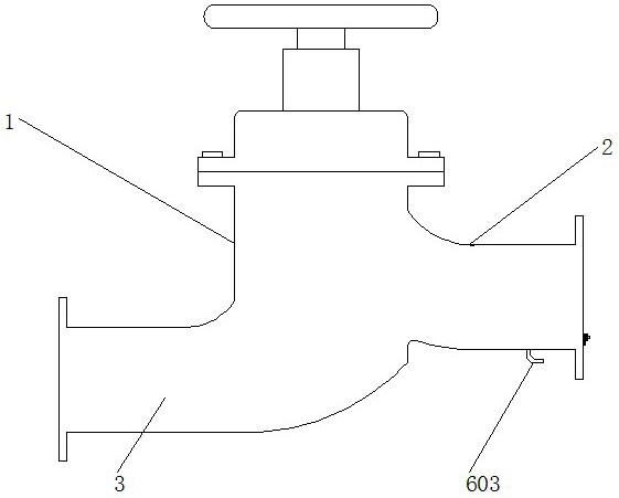 一种具有异物阻隔结构的水库节流阀专利图