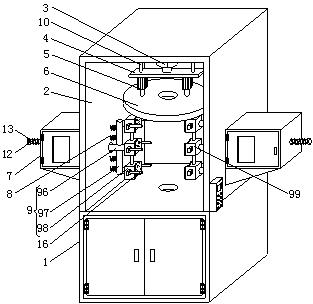 一种自动化减震器压紧式拧接设备专利图