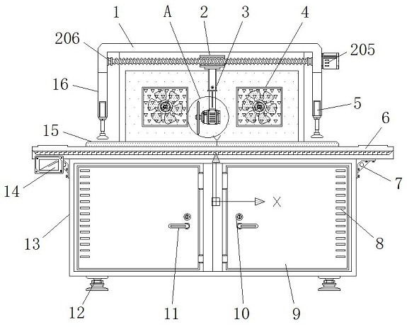一种用于减震器弹簧加工的自动化耐用型切割机专利图片
