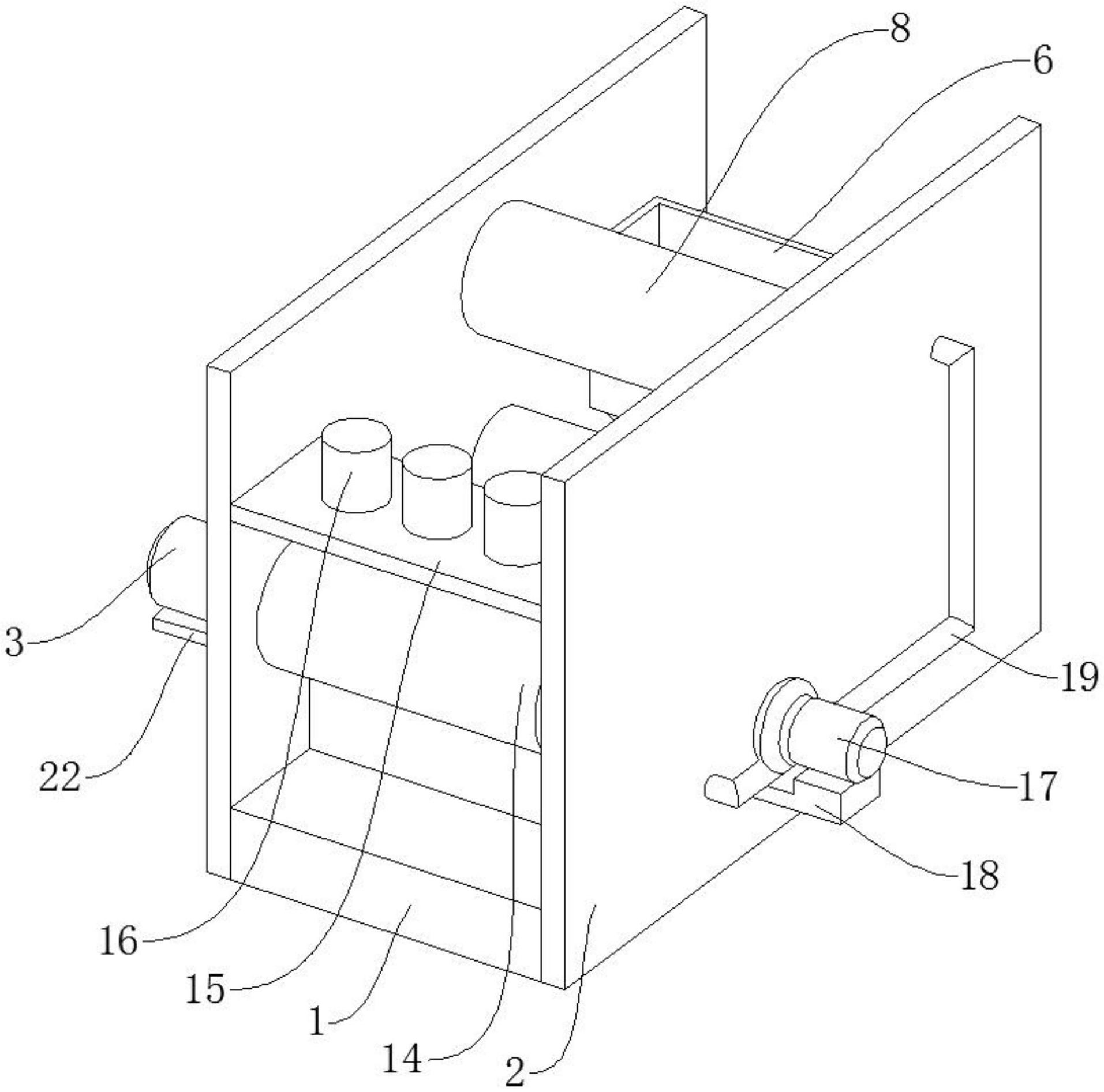 一种复合屏蔽材料生产的防气泡型贴合装置专利图