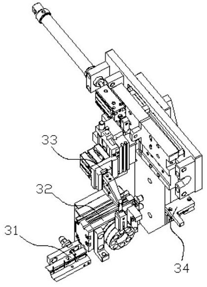 一种线圈类电子产品的端子插入切脚一体机专利图
