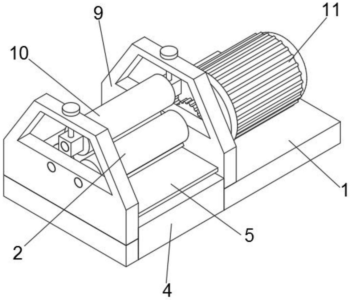 一种小型电动卷板机专利图