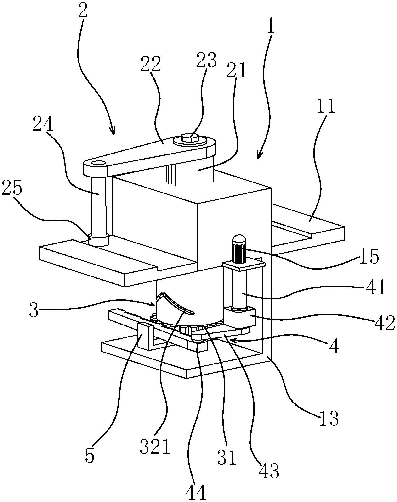 一种自动盖盖机专利图