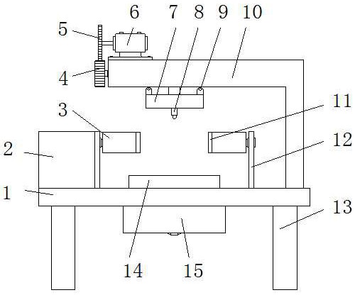 一种机械加工用加工均匀的淬火机专利图