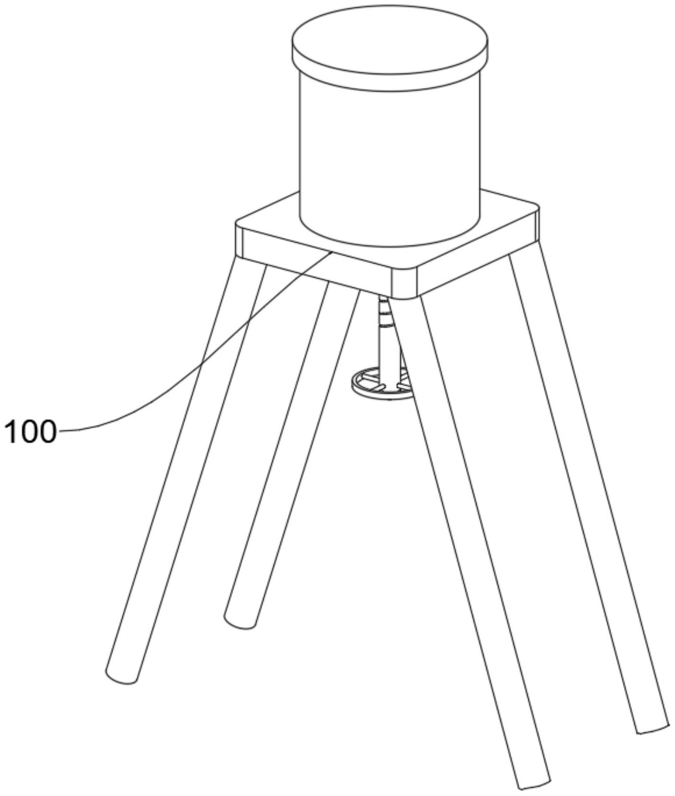 一种可收缩式的光学设备用支架专利图